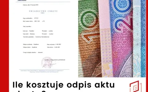 Akt chrztu do ślubu: Ile zapłacisz i jak go uzyskać?