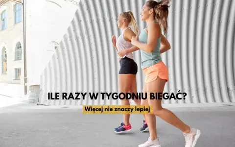 Dwie kobiety biegają, zastanawiając się, ile razy w tygodniu biegać. Więcej nie znaczy lepiej.