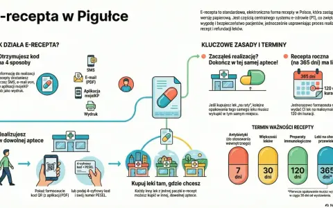 E-recepta w pigułce: jak działa, zasady i terminy ważności. Dowiedz się, ile ważna jest recepta i jak ją zrealizować.