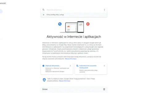 Zarządzaj swoją historią przeglądarki Google. Zobacz i usuń aktywność w internecie i aplikacjach, aby lepiej kontrolować dane.