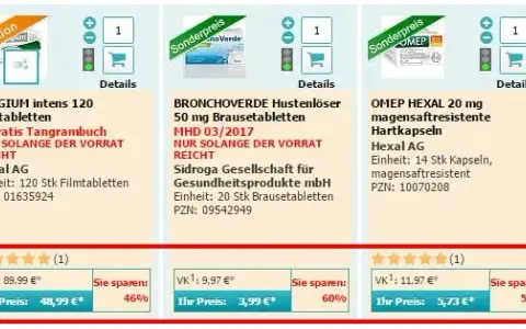 Medikamente per Klick: So einfach bestellen Sie Ihre Arzneimittel online