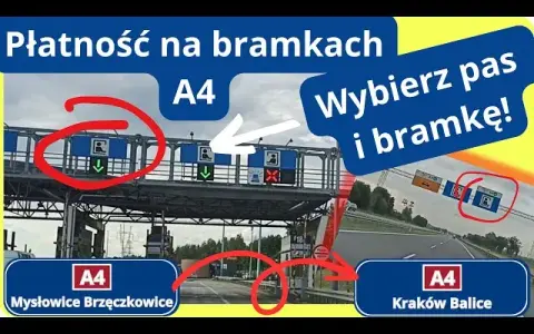 Jak płacić za autostradę A4 Katowice-Kraków i uniknąć dodatkowych kosztów