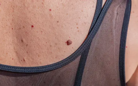 Skóra z piegami, brodawkami i kilkoma punkcikami rubinowymi. Czy te punkty rubinowe a tarczyca mają związek?