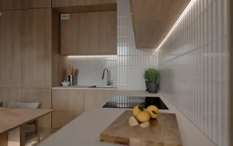 Płytki pod szafkami: Oszczędność czy spokój ducha w kuchni?
