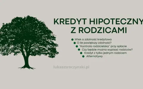 Kredyt hipoteczny z rodzicami: akt notarialny na dwie osoby, kredyt na jedną. Jak to działa?
