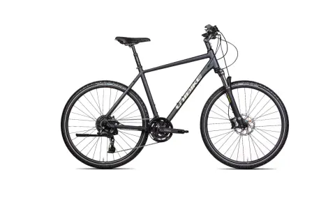 Czarny rower Unibike Viper gotowy na przygody.