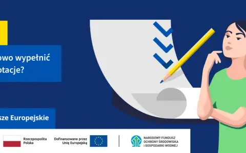 Kobieta zastanawia się nad wypełnieniem wniosku o dotację na fotowoltaikę. Program "Mój Prąd 6.0" oferuje wsparcie.