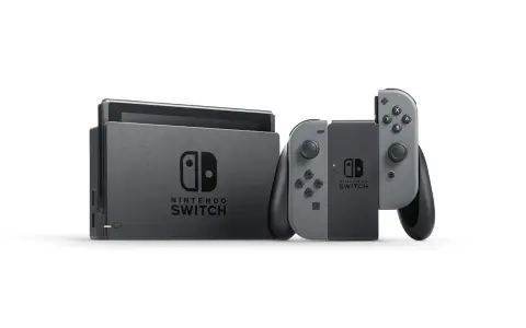 Nintendo Switch z akcesoriami, gotowy do gry. W zestawie znajdziesz nintendo switch instrukcja obsługi po polsku.