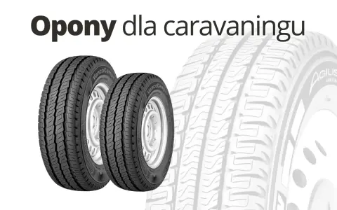 Dwa nowe opony do kampera, gotowe na każdą podróż.