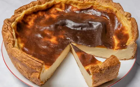 Un flan pâtissier doré, avec une croûte croustillante et une garniture crémeuse. Une véritable recette flan pâtissier qui donne envie de croquer dedans !