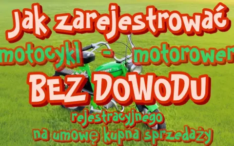 Jak zarejestrować motorower? Sprawdź, aby uniknąć kar i problemów