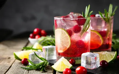 Orzeźwiający drink z żurawiną, limonką i rozmarynem. Idealny pomysł, jagermeister z czym pić, gdy chcesz czegoś wyjątkowego.