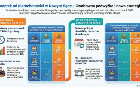 Podatek od nieruchomości 2026: Stawki, obliczenia i terminy płatności