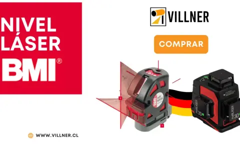 Nivel láser BMI y Villner. Aprende como usar nivel laser para tus proyectos. ¡Compra ahora!