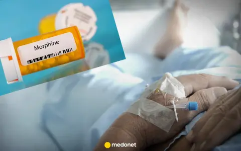 Butondol i morfina – leki przeciwbólowe stosowane w leczeniu silnego bólu, często u pacjentów w stanie terminalnym.