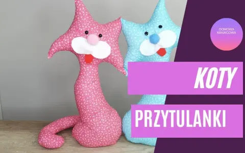 Jak uszyć kota przytulankę? Krok po kroku stwórz maskotkę!