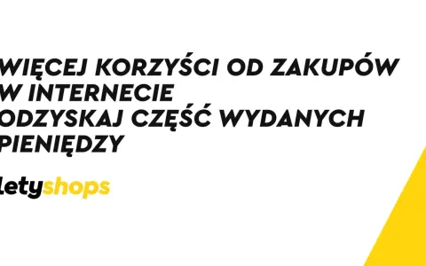 Więcej korzyści z zakupów w internecie. Odkryj, jak działa LetyShops i odzyskaj część wydanych pieniędzy.