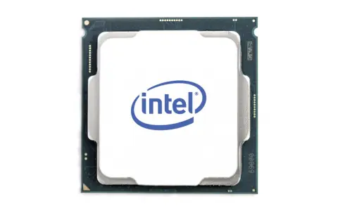 Procesor w laptopie Intel, serce komputera, gotowe do pracy.