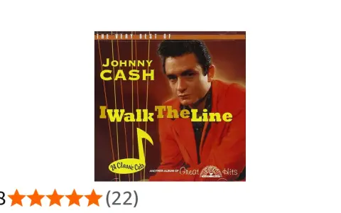Johnny Cash mit seinem Album "I Walk The Line". Ein Klassiker des Country.