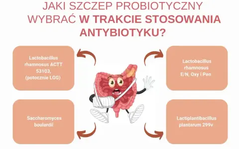 Zranione jelita potrzebują wsparcia. Dowiedz się, jaki probiotyk przy antybiotyku wybrać, by odbudować florę bakteryjną.