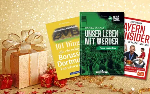Die besten Fußballbücher: Empfehlungen für Fans & Geschenke