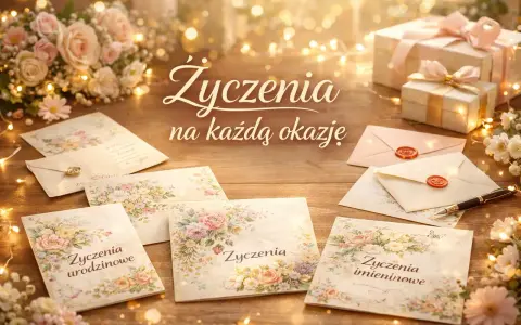 Piękne kartki z życzeniami na każdą okazję, idealne na prezent dla mamy. Bukiet róż, prezenty i świecące lampki tworzą ciepłą atmosferę.