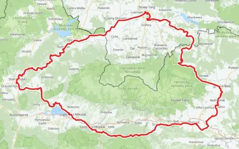 Szlak Wokół Tatr: Ile km? Pełny przewodnik dla rowerzystów