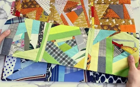 Jak uszyć patchwork - prosty tutorial dla początkujących szyjących