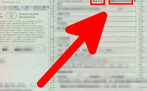Fahrzeugschein: Hier siehst du die Fahrzeug-Identifizierungsnummer (FIN) und das Datum der Erstzulassung. Was ist TSN beim Auto? Das ist die Schlüsselnummer, die für die Versicherung wichtig ist.