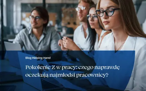 Pokolenie Z w biurze, młodzi pracownicy analizują dokumenty. Czego naprawdę oczekują od pracy?