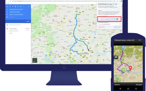 Nawigacja dla ciężarówek: Google Maps to pułapka? Wybierz bezpieczną trasę!