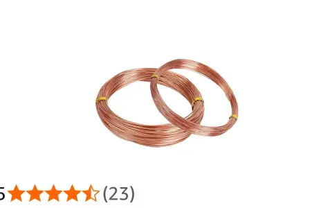 Bobine di fili di rame, perfette per le tue creazioni artistiche e artigianali.