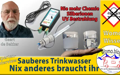 Geert de Bekker erklärt, wie Silberionen eine Alternative zu Chemie für sauberes Trinkwasser sind. Nie mehr Chemie, nur reines Wasser!