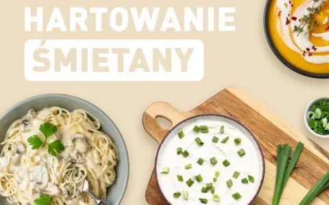 Zupa bez grudek? Opanuj hartowanie śmietany raz na zawsze!