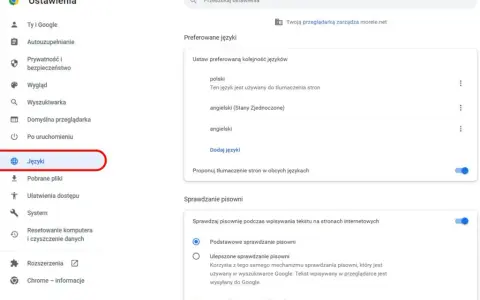 Jak zmienić język w przeglądarce Chrome i uniknąć problemów z ustawieniami