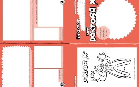 Stwórz własny komiks! Na tej stronie znajdziesz wskazówki, jak narysować komiks do szkoły, z przygodami Doktora X.