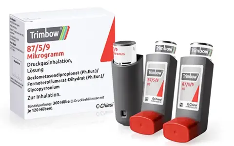 Trimbow 87/5/9: Warum kein Triflow bei COPD? Dieses Inhalationsspray hilft bei Atemwegserkrankungen.