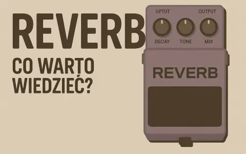 Efekt reverb na gitarze: co warto wiedzieć? Pedál z pokrętłami Decay, Tone i Mix.