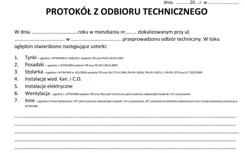 Odbiór mieszkania od dewelopera: Uniknij błędów! Poznaj swoje prawa