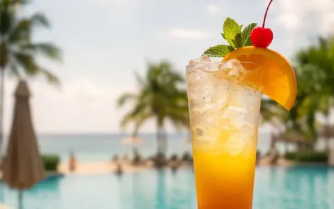 Orzeźwiający drink z pomarańczą i wiśnią, idealny na wakacje. Poznaj przepis na Sex on the Beach i poczuj smak lata!