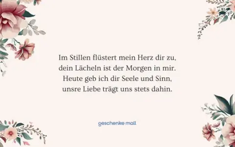Moderne Hochzeitsgedichte: Authentische Worte für Ihren Tag