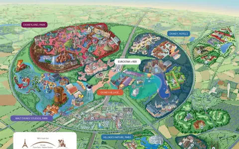 Disneyland Paris: mappa e consigli per massimizzare la magia