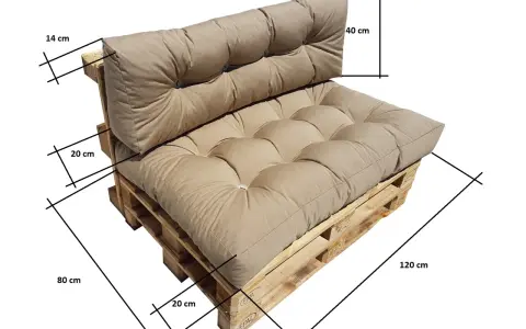 Poduszki na palety DIY: Stwórz komfort i oszczędź! Poradnik