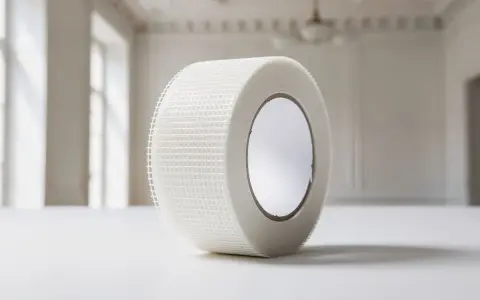 Rouleau de bande de calicot pour la jonction mur plafond. Idéal pour les finitions intérieures.
