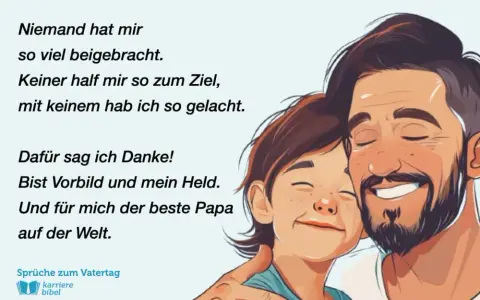 Vatertagsgedichte: Herzliche & Lustige Verse für jeden Papa