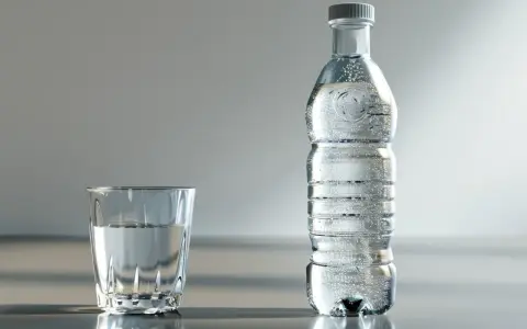 Szklanka i butelka wody. Chcesz wiedzieć, jak pozbyć się wody z organizmu w 3 dni? Pij dużo wody!