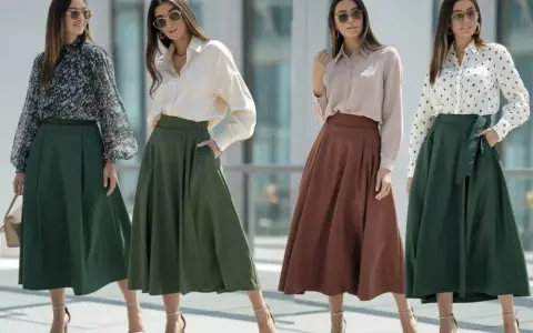 Jakie kolory bluzek pasują do zielonych spodni, by wyglądać stylowo?