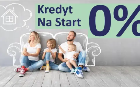 Rodzina marzy o domu. Kredyt dla młodych na start 0%.