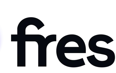 Logo de Fresha con un círculo morado y el texto "fresha". Busca fresha opiniones para saber más.