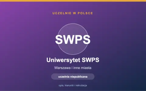 Uniwersytet SWPS, uczelnia niepubliczna w Warszawie i innych miastach.